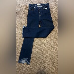 Dear John High Rise Cropped Flare Jeans